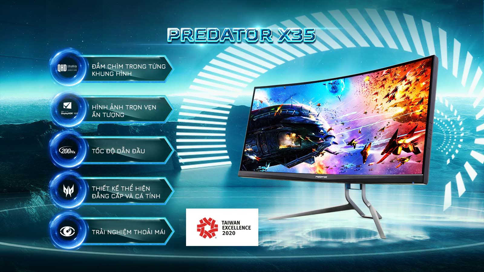 Odyssey OLED G9 - màn hình cong tăng trải nghiệm gaming - VnExpress Số hóa