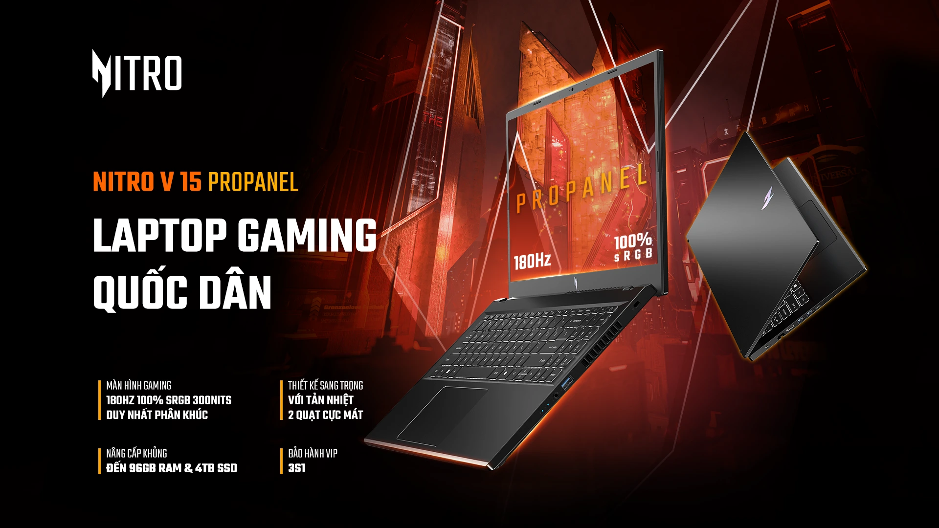 Acer Gaming Nitro V 15 ProPanel ANV15-51 - Acer Việt Nam - 1